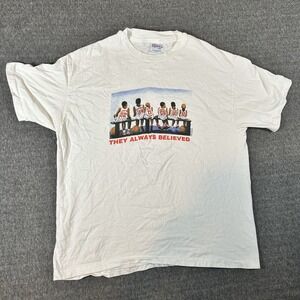 Hanes Beefy-T Vintage Tony Bryant They Always Believed Adult XL Houston Rockets‎